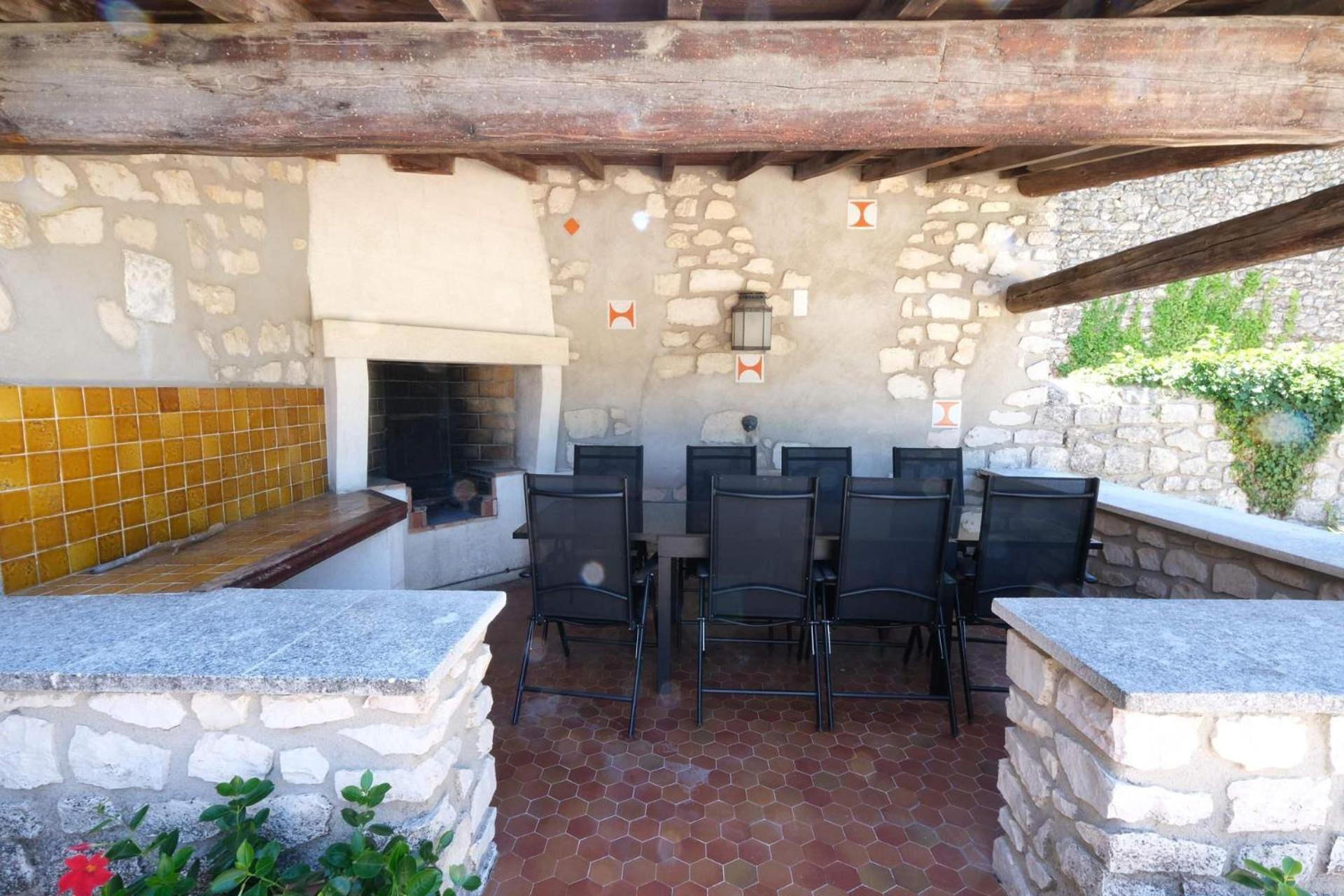 Typical Mas Provencal With Swimming Pool In A Small Hamlet Near Mouries In The Alpilles In Provence- 8 Persons Villa Buitenkant foto