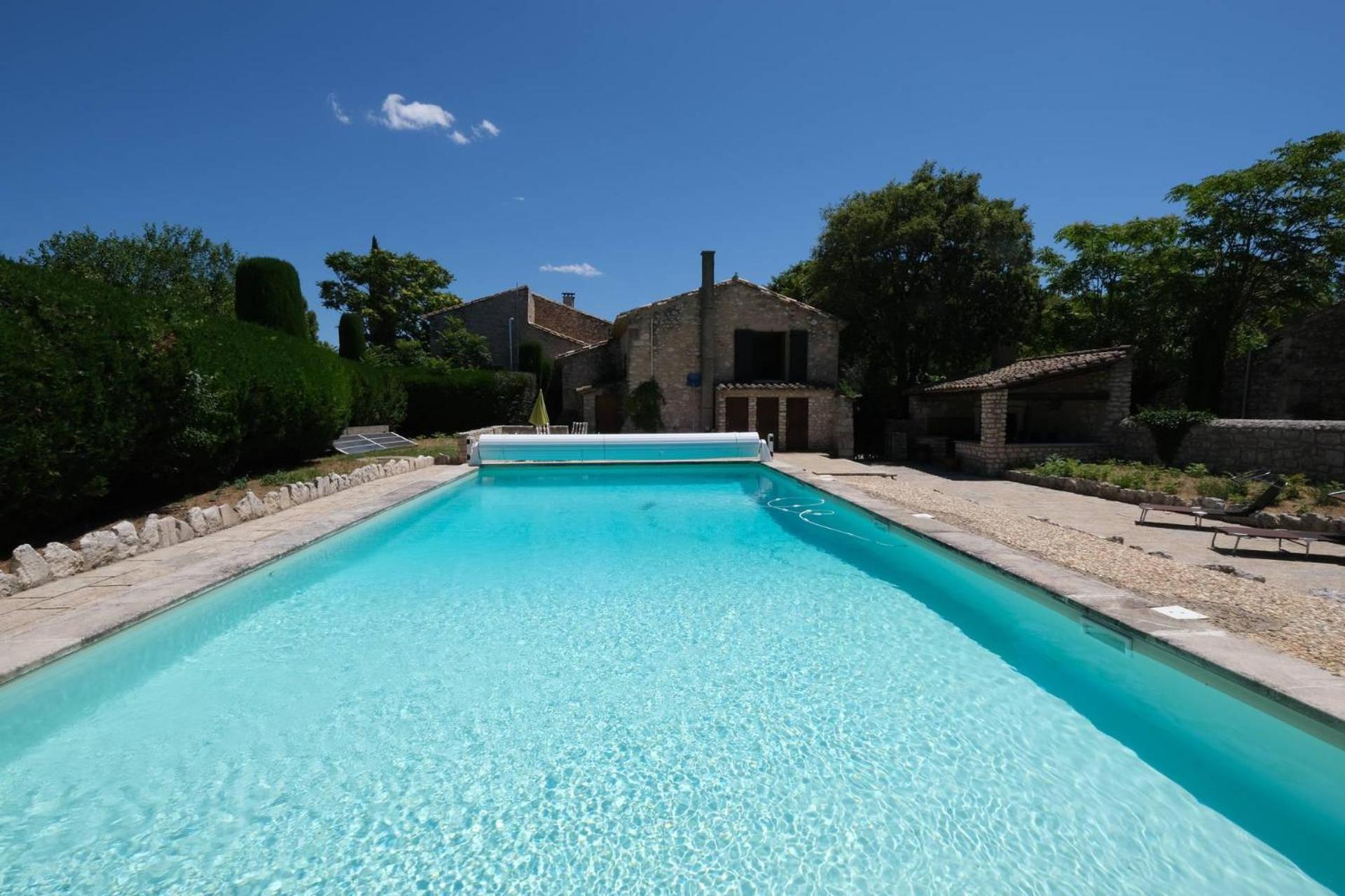 Typical Mas Provencal With Swimming Pool In A Small Hamlet Near Mouries In The Alpilles In Provence- 8 Persons Villa Buitenkant foto