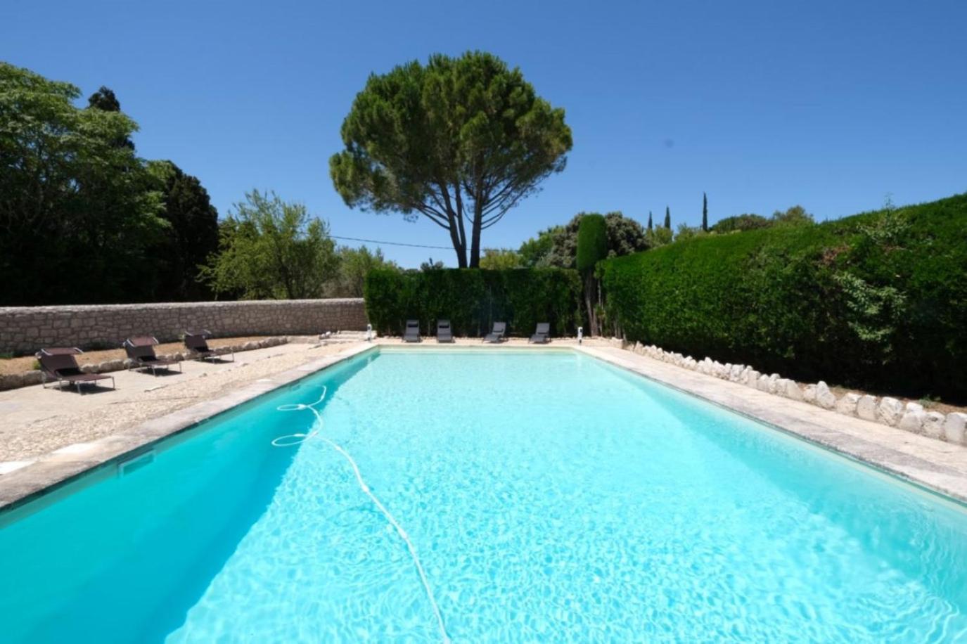 Typical Mas Provencal With Swimming Pool In A Small Hamlet Near Mouries In The Alpilles In Provence- 8 Persons Villa Buitenkant foto